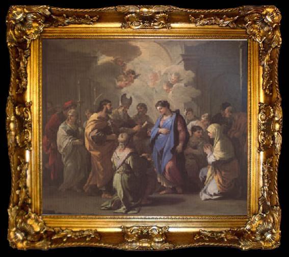 framed  Luca  Giordano The Marriage of the Virgin (mk05), ta009-2